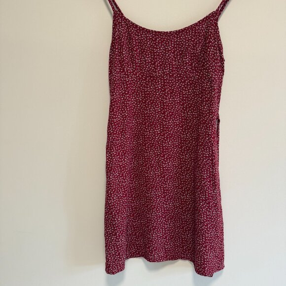 Brandy Melville Red Floral Mini Dress - OS/XS - Picture 7 of 9